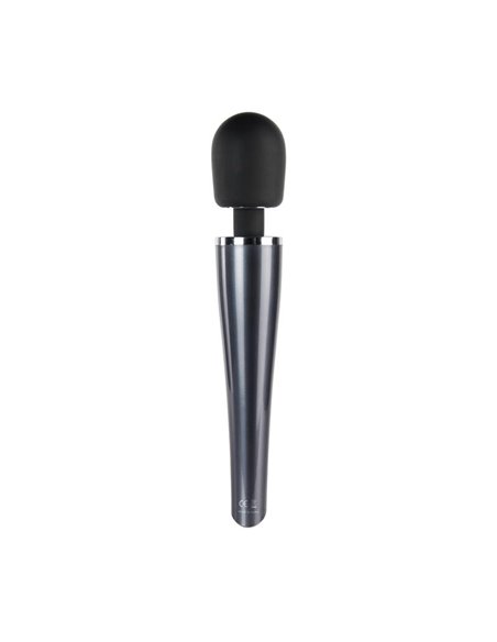 Wand Massager Relyme USB Silicone Black