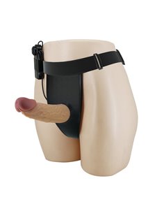 Draven Arnés con Dildo Hueco con Vibración