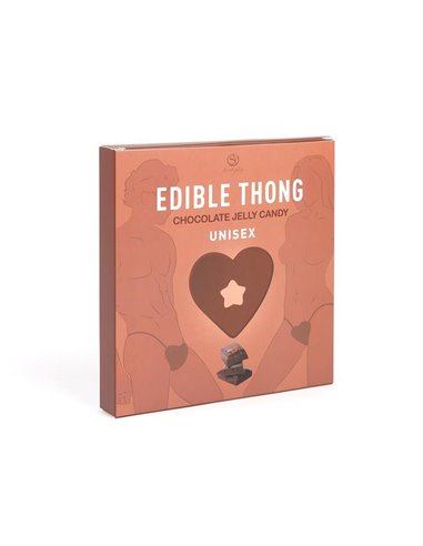 Tanga Comestible Unisex Chocolate
