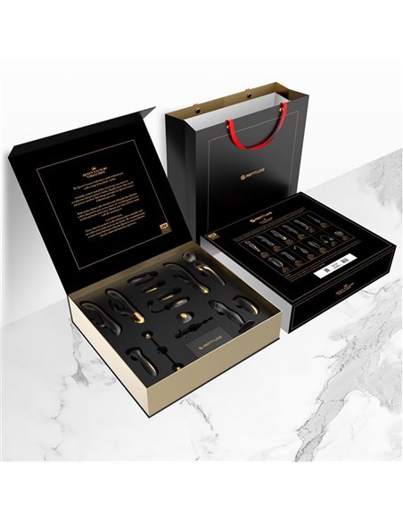Luxury Set Queens 12 Juguetes Negro y Oro 18k