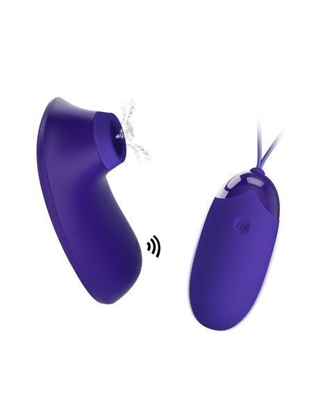 Succionador de Clítoris y Huevo Vibrador