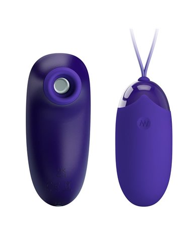 Succionador de Clítoris y Huevo Vibrador