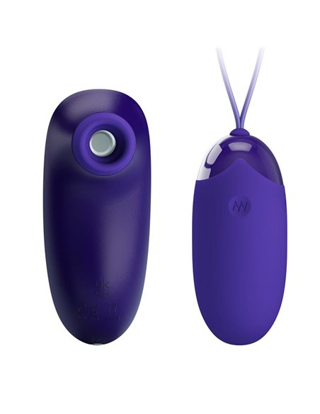 Succionador de Clítoris y Huevo Vibrador