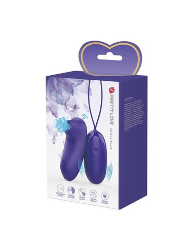 Succionador de Clítoris y Huevo Vibrador