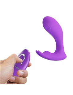 Idabelle Estimulador con Vibración y Pulsación Control Remoto
