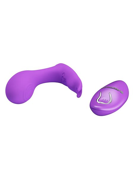 Idabelle Estimulador con Vibración y Pulsación Control Remoto