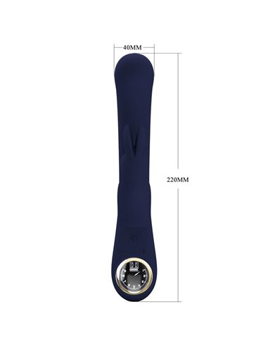 Lamar Vibrador Punto-G Azul Oscuro