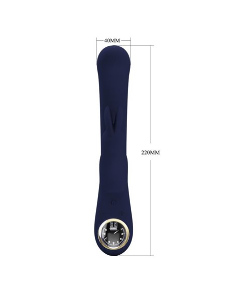 Lamar Vibrador Punto-G Azul Oscuro
