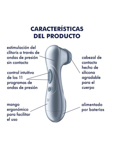 Pro 2 Gen 2 Succionador de Clítoris Battery Series Ice Blue