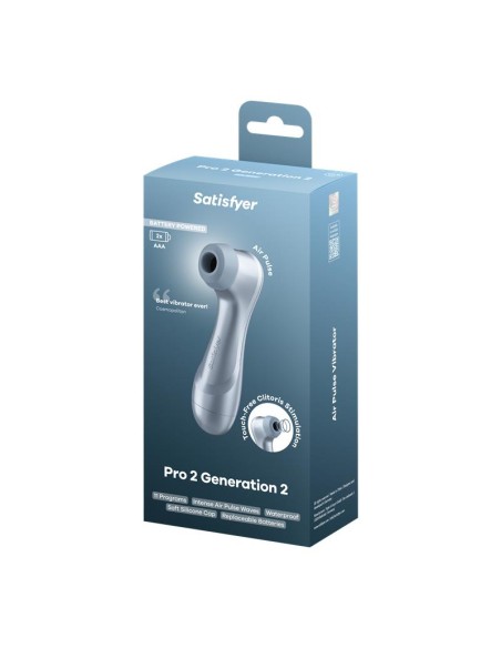 Pro 2 Gen 2 Succionador de Clítoris Battery Series Ice Blue