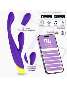 Lyra Vibrador Punto G con APP Púrpura
