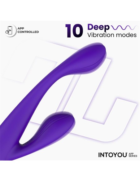 Lyra Vibrador Punto G con APP Púrpura