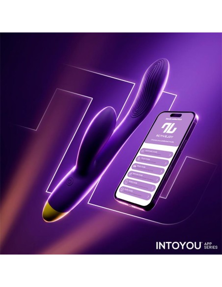 Lyra Vibrador Punto G con APP Púrpura