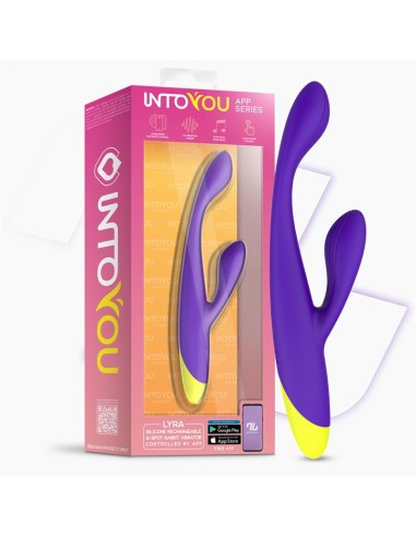 Lyra Vibrador Punto G con APP Púrpura