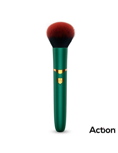 Secret Vert Estimulador Brocha de Maquillaje con Vibración Verde