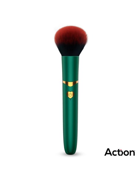 Secret Vert Estimulador Brocha de Maquillaje con Vibración Verde