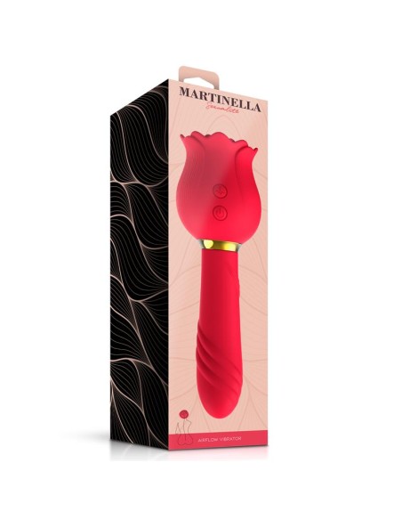 Rosa con Succion y Vibrador 2 en 1