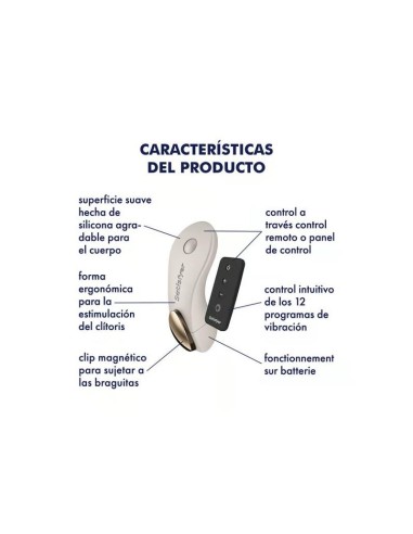 Little Secret Estimulador de Braguita Battery Series Warm Grey