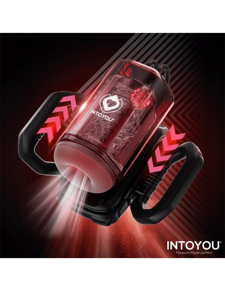 Vexor 3 in 1 Masturbador Masculino Succion, Empuje y Vibración USB-C