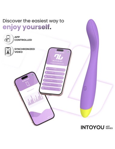 Neya Vibrador Punto G con APP Púrpura