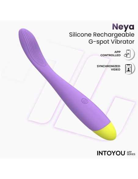 Neya Vibrador Punto G con APP Púrpura