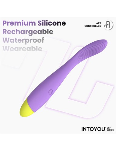 Neya Vibrador Punto G con APP Púrpura