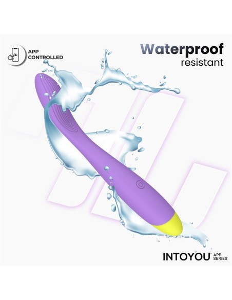 Neya Vibrador Punto G con APP Púrpura