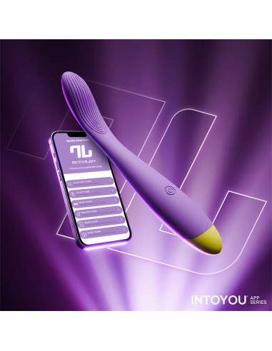 Neya Vibrador Punto G con APP Púrpura
