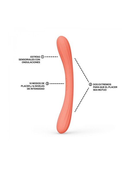 Juguete para Parejas Boomerang Coral Red
