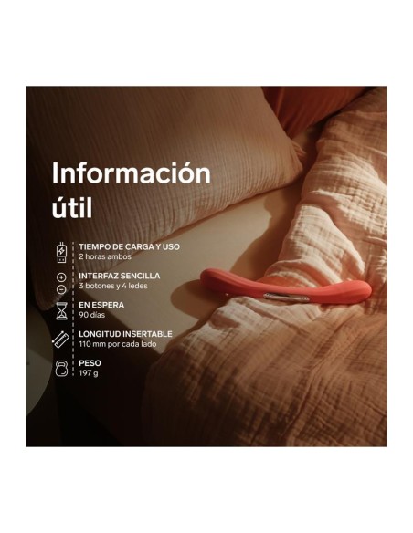 Juguete para Parejas Boomerang Cerise