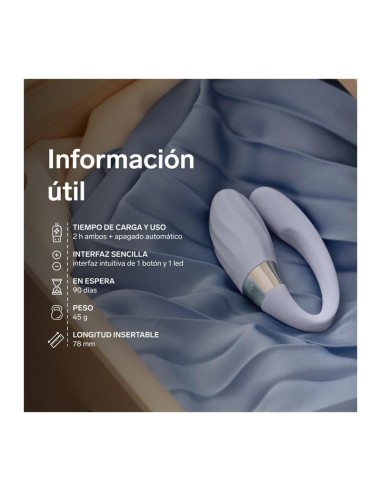 Juguete para Parejas Tiani Twist APP Lavanda