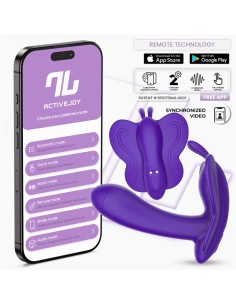 Wingy Estimulador Mariposa con APP Púrpura