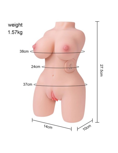 Kosey Torso con Vibración 1.57 kg
