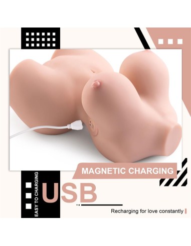 Delilah Mini Torso con Vibración 4.7 kg