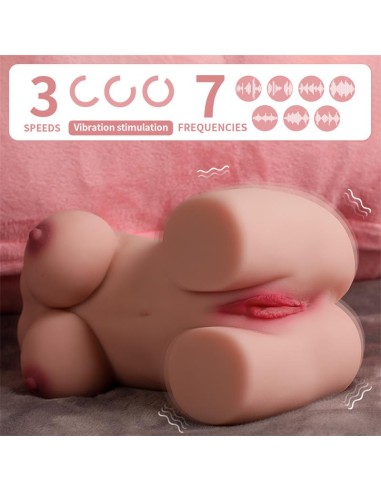Elroy Mini Torso con Thrusting y Vibración 1.63 kg
