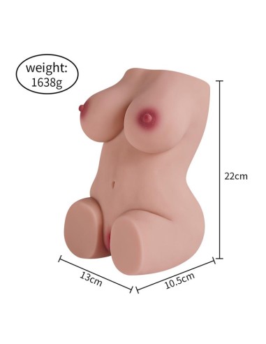 Elroy Mini Torso con Thrusting y Vibración 1.63 kg