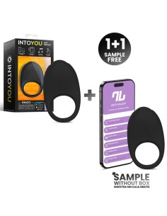 Pack 11 Ringo Anillo Vibrador con APP Unibody Negro