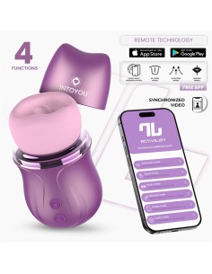 Mimi Estimulador con Licking, Biting, Succión y Vibración USB-C con APP