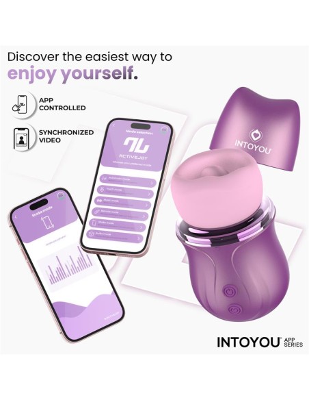 Mimi Estimulador con Licking, Biting, Succión y Vibración USB-C con APP