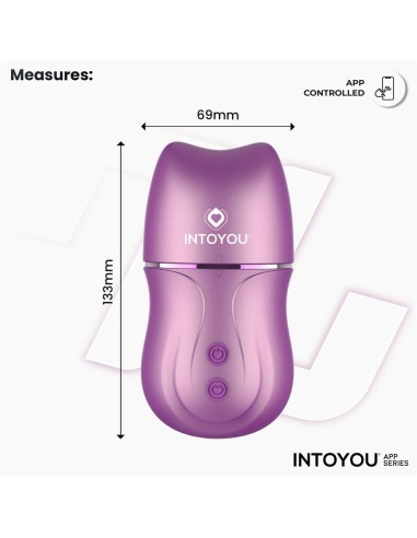 Mimi Estimulador con Licking, Biting, Succión y Vibración USB-C con APP