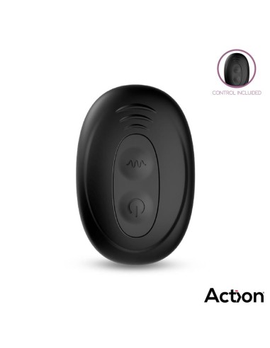 Luvia Huevo Vibrador con Control Remoto USB Púrpura