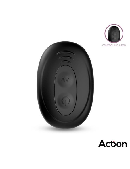 Luvia Huevo Vibrador con Control Remoto USB Púrpura