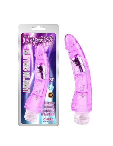 Glitters Mr.Right Vibrador Purpura