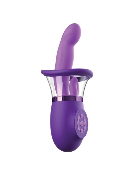 Estimulador con Lengua y Succión Ultimate Pleasure Pro Plus
