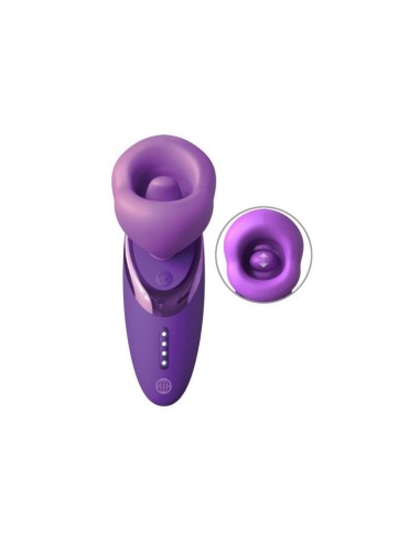 Estimulador con Lengua, Succión y Vibración Pleasure Sucker