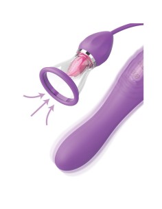 Estimulador con Lengua, Succion y Vibración Her Ultimate Pleasure Max 2