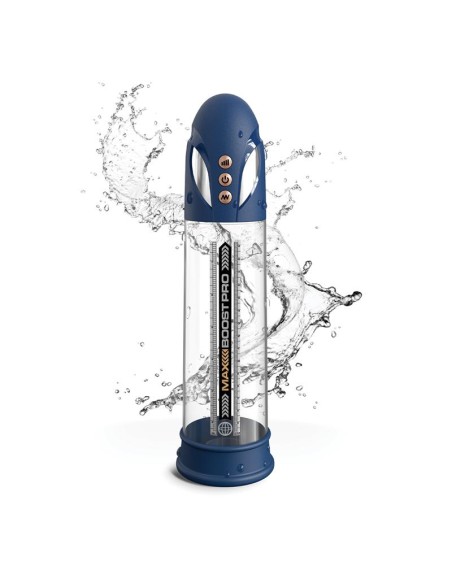 Masturbador Automático Max Boost Pro Flow Azul