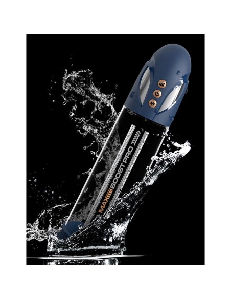 Masturbador Automático Max Boost Pro Flow Azul