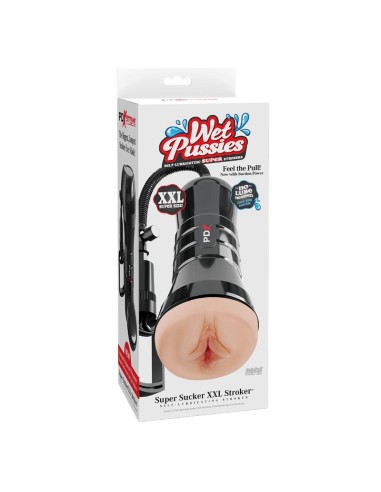 Masturbador Super Sucker XXL con Auto-Lubricacion
