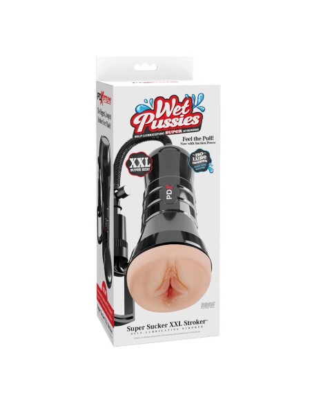 Masturbador Super Sucker XXL con Auto-Lubricacion